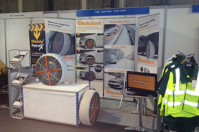 On Show - AutoSock on display at Ambulex 2012