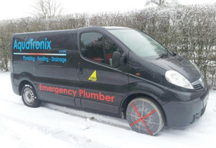 AquaTronix using AutoSock Snow Socks