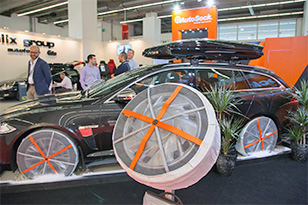 AutoSock's stand at Automechanika 2016