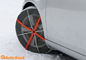 AutoSock on a car tyre