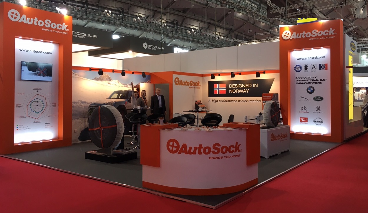 AutoSock's stand at Automechanika 